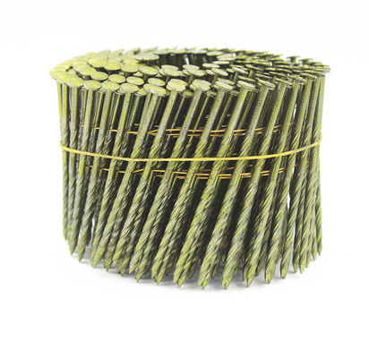 Steel Air Coil Nail 2.5*75mm 16 Degree Galvanized Wire Welded Nails for Construction