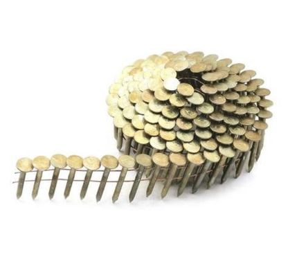 15 Degree E. G. Wire Welded Coil Roofing Nails for Roofing Projects