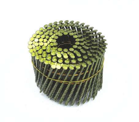 Steel Air Coil Nail 2.5*75mm 16 Degree Galvanized Wire Welded Nails for Construction