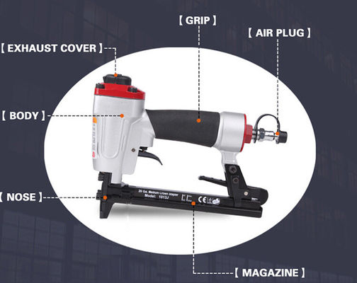Screwdriver Startup Mode Hand press 20gauge Fine Crown Air Pneumatic Staple Machine 1013j