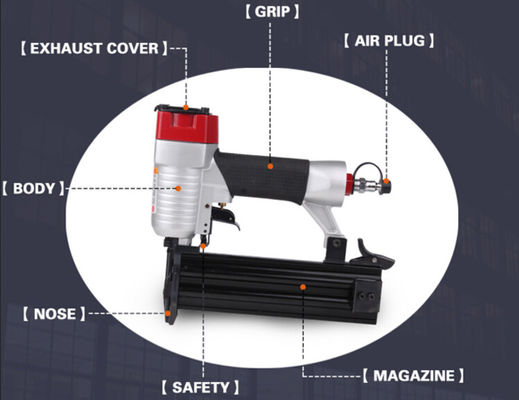 Semi-automatic 18 Gauge Air Brad Nailer F50 for Reciprocating Type Working