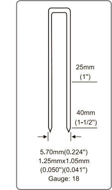 18gauge 1/4 Crown Narrow Air Stapler Gun 9040 US 22/Piece 1 Piece Min.Order Non-Customized