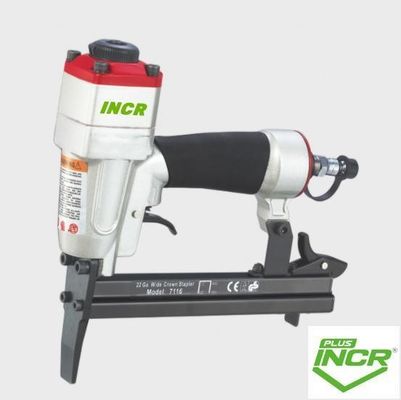 Furniture Staple Gun Heavy Duty 22gauge Fine Crown Air Pneumatic 7116 Long Nose Upholstery